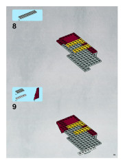 LEGO 8019 instructions page 35 – build guide