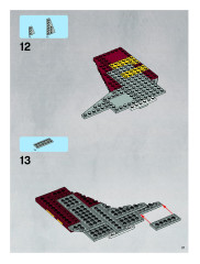 LEGO 8019 instructions page 37 – build guide