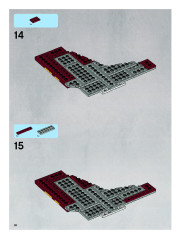 LEGO 8019 instructions page 38 – build guide