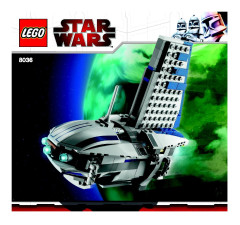 LEGO 8036 instructions page 1 – build guide