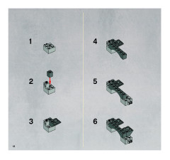 LEGO 8036 instructions page 18 – build guide