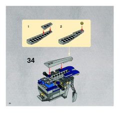LEGO 8036 instructions page 24 – build guide