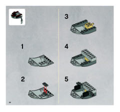 LEGO 8036 instructions page 26 – build guide