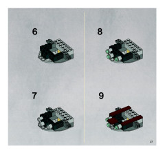 LEGO 8036 instructions page 27 – build guide
