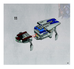 LEGO 8036 instructions page 29 – build guide