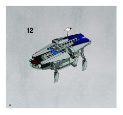 LEGO 8036 instructions page 30 – build guide