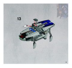 LEGO 8036 instructions page 31 – build guide