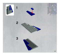 LEGO 8036 instructions page 33 – build guide