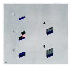 LEGO 8036 instructions page 34 – build guide