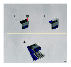 LEGO 8036 instructions page 35 – build guide