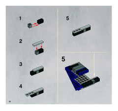 LEGO 8036 instructions page 36 – build guide