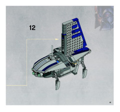 LEGO 8036 instructions page 41 – build guide