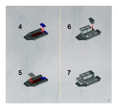 LEGO 8036 instructions page 5 – build guide