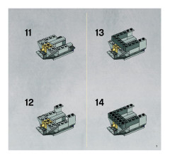 LEGO 8036 instructions page 7 – build guide