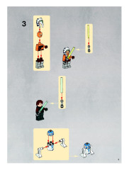 LEGO 8037 instructions page 3 – build guide