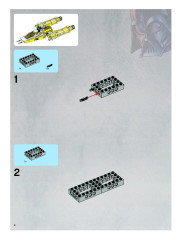 LEGO 8037 instructions page 4 – build guide