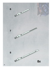LEGO 8037 instructions page 58 – build guide