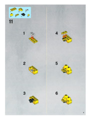 LEGO 8037 instructions page 9 – build guide