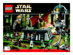 LEGO 8038 instructions page 1 – build guide