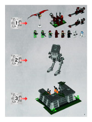 LEGO 8038 instructions page 3 – build guide