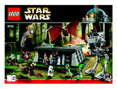 LEGO 8038 instructions page 1 – build guide