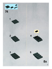 LEGO 8038 instructions page 53 – build guide