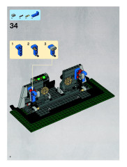 LEGO 8038 instructions page 8 – build guide