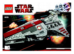 LEGO 8039 instructions page 1 – build guide