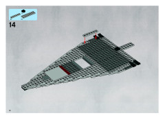 LEGO 8039 instructions page 12 – build guide