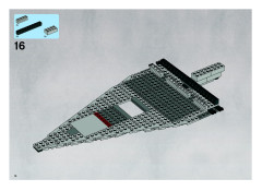LEGO 8039 instructions page 14 – build guide