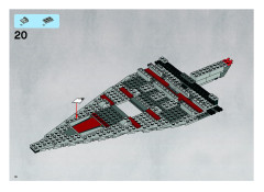 LEGO 8039 instructions page 18 – build guide