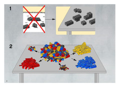 LEGO 8039 instructions page 2 – build guide