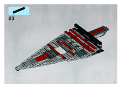 LEGO 8039 instructions page 21 – build guide