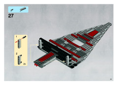 LEGO 8039 instructions page 25 – build guide