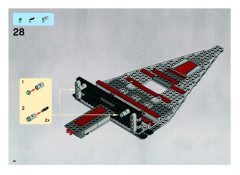 LEGO 8039 instructions page 26 – build guide