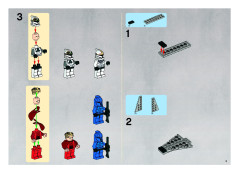 LEGO 8039 instructions page 3 – build guide