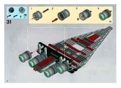 LEGO 8039 instructions page 30 – build guide