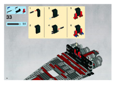 LEGO 8039 instructions page 32 – build guide