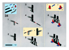 LEGO 8039 instructions page 33 – build guide