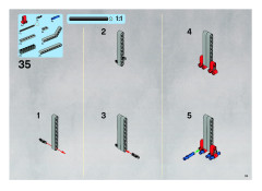 LEGO 8039 instructions page 35 – build guide
