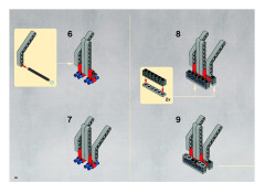 LEGO 8039 instructions page 36 – build guide