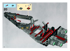 LEGO 8039 instructions page 48 – build guide