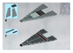 LEGO 8039 instructions page 5 – build guide