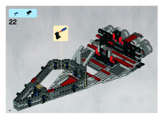 LEGO 8039 instructions page 50 – build guide