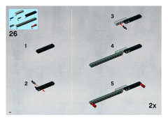 LEGO 8039 instructions page 54 – build guide