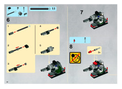 LEGO 8039 instructions page 64 – build guide