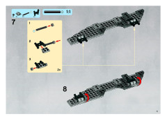 LEGO 8039 instructions page 71 – build guide