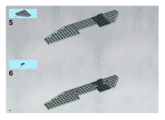 LEGO 8039 instructions page 74 – build guide