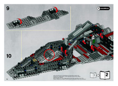 LEGO 8039 instructions page 76 – build guide