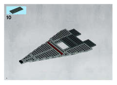 LEGO 8039 instructions page 8 – build guide